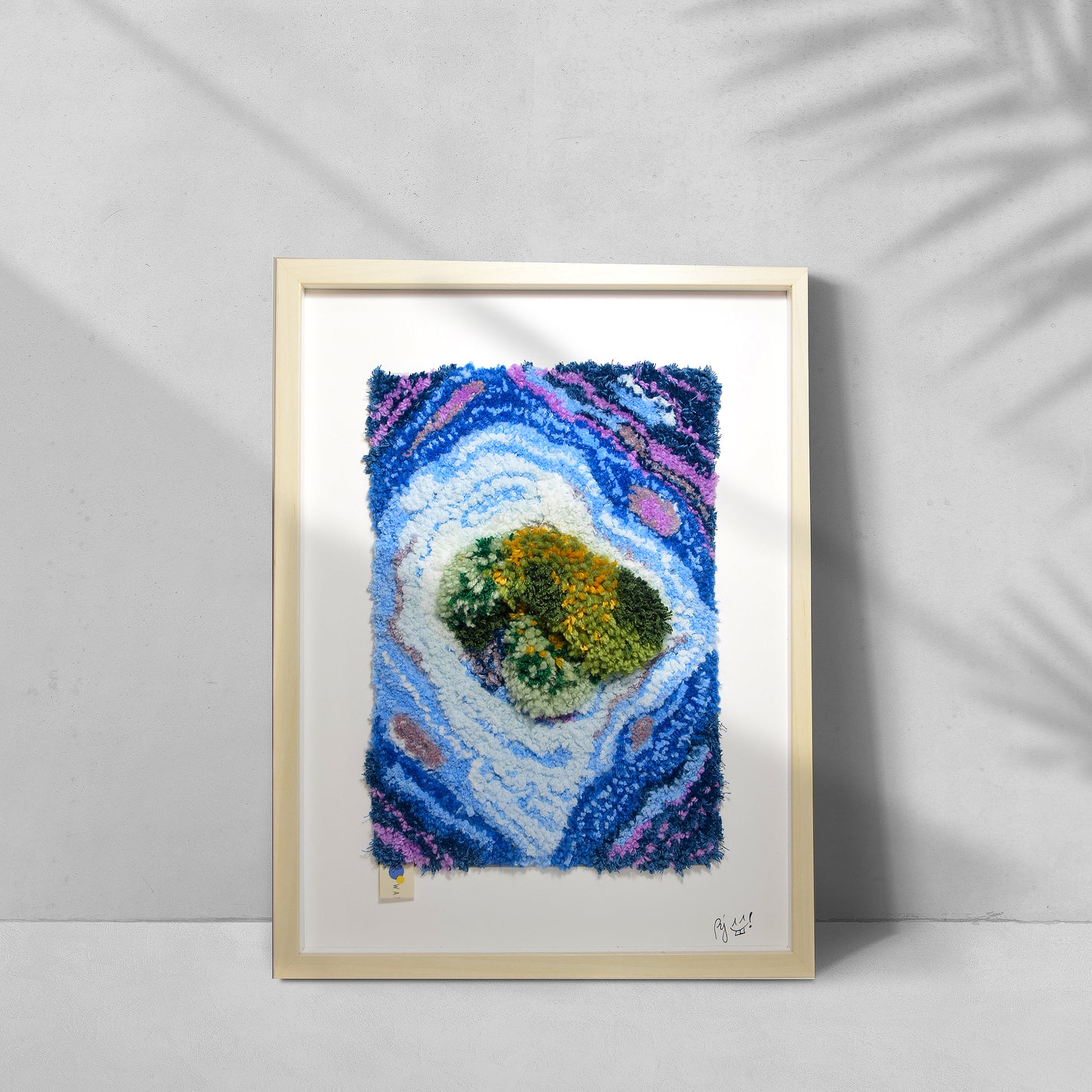 Island Artwork- Punch needle