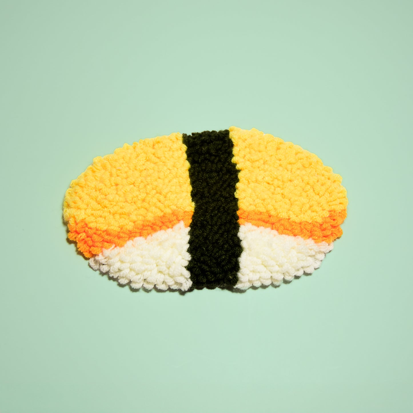 Tamago Coaster - Punch needle coaster