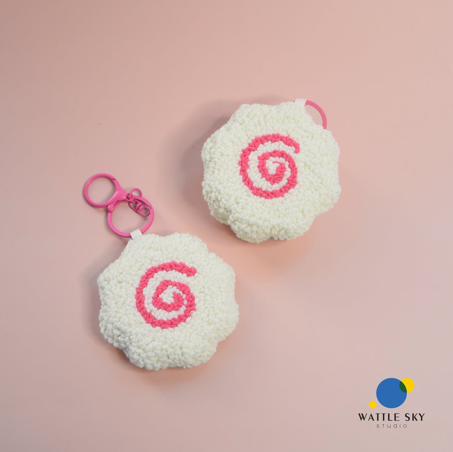 Narutonami Key Chain – Cute Punch Needle Key and Bag Charm