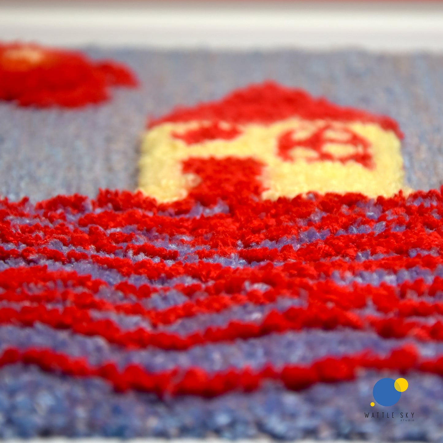 Summer House Artwork - Punch Needle