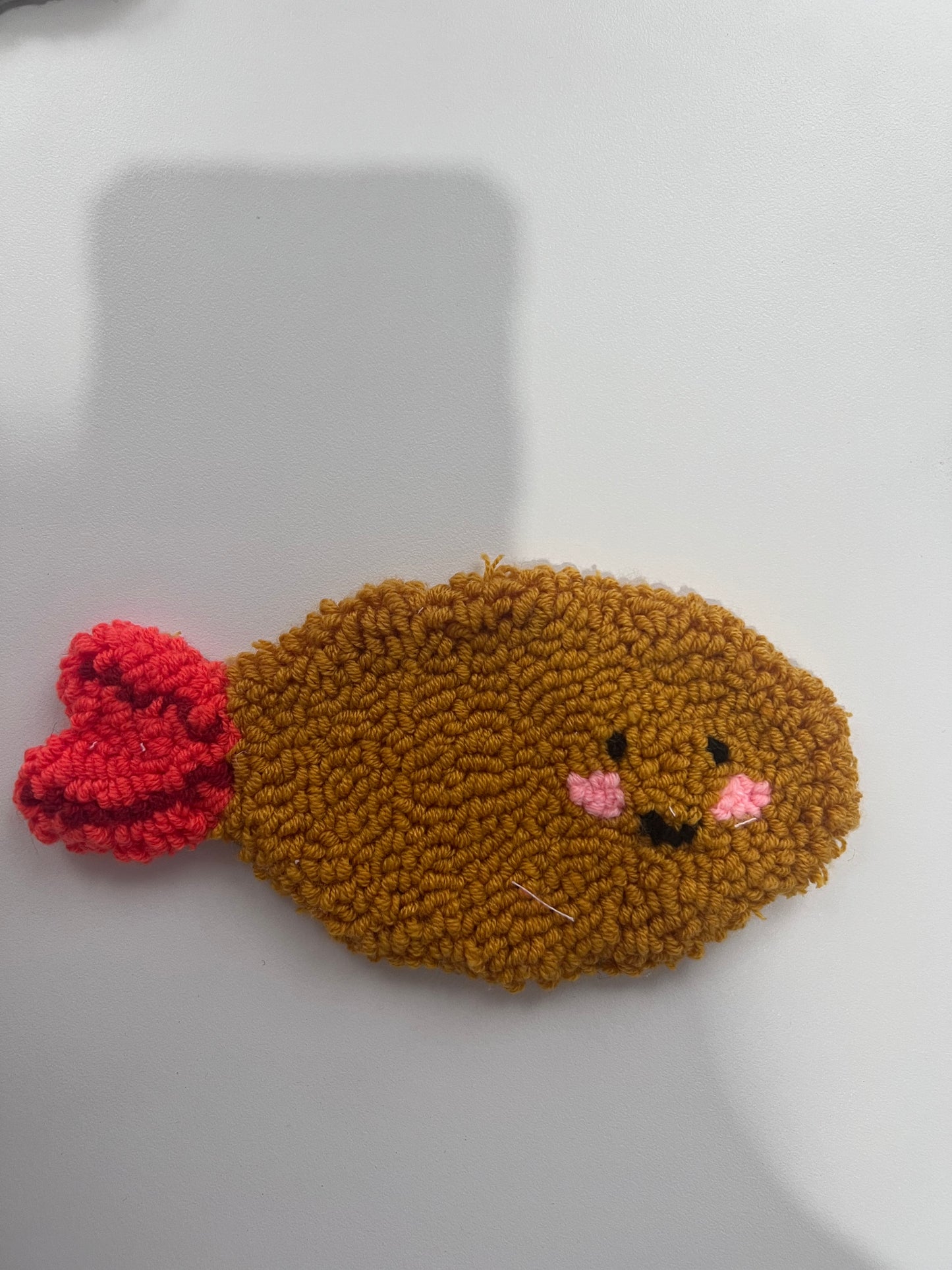 Tempura Coaster - Punch needle