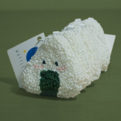 Onigiri - Punch Needle Charm