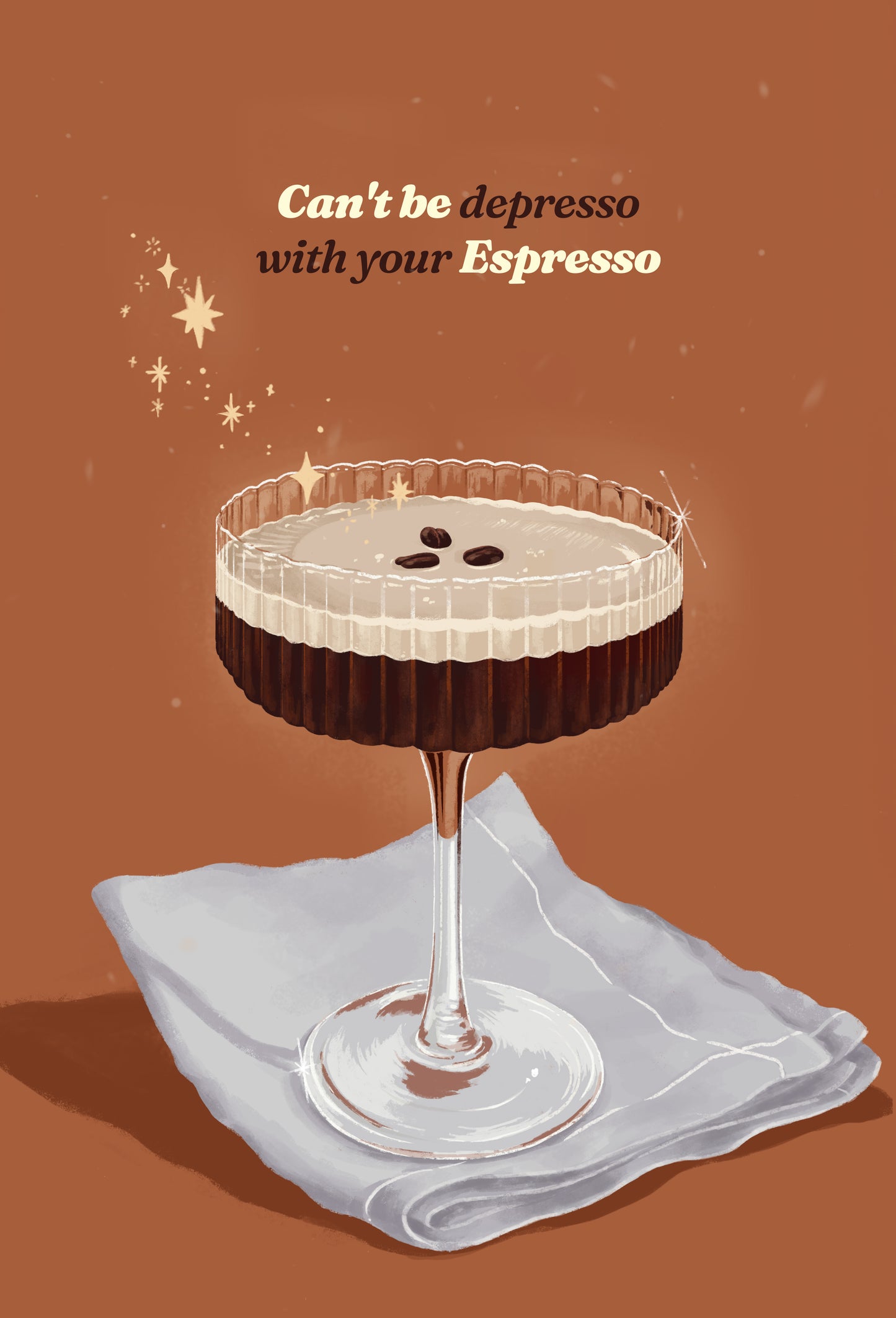 Greeting Card - Espresso