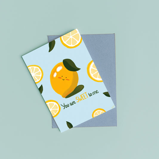 Lemon - Greeting Card