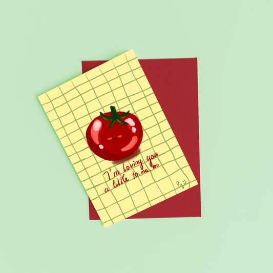 Tomato - Greeting Card